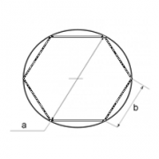 Шестигранник калибр. г/к 6 Ст. 45